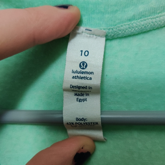 Lululemon Mint Racerback Tank - Picture 4 of 12
